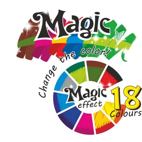 Flamaster magiczne 10 kol. Patio (36078)