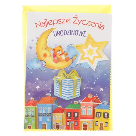 Kartka składana Top Graphic urodziny dzieci B6 (5907786924771) Kartka składana Top Graphic urodziny dzieci B6 (5907786924771)