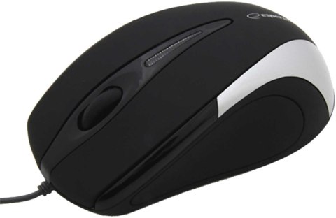 Mysz Sirius czarno-srebrny Esperanza (EM102S) Mysz Sirius czarno-srebrny Esperanza (EM102S)