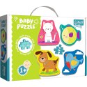 Puzzle Trefl puzzle baby classic zwierzatka 2 el. (36074)