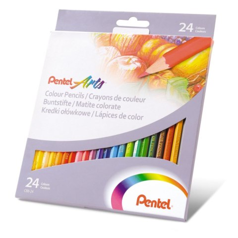 Zestaw pastele Pentel PTS15/BN15 pastele + długopis żelowy Zestaw pastele Pentel PTS15/BN15 pastele + długopis żelowy