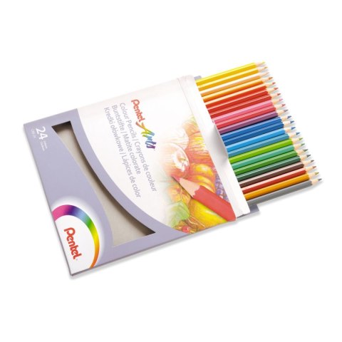 Zestaw pastele Pentel PTS15/BN15 pastele + długopis żelowy Zestaw pastele Pentel PTS15/BN15 pastele + długopis żelowy