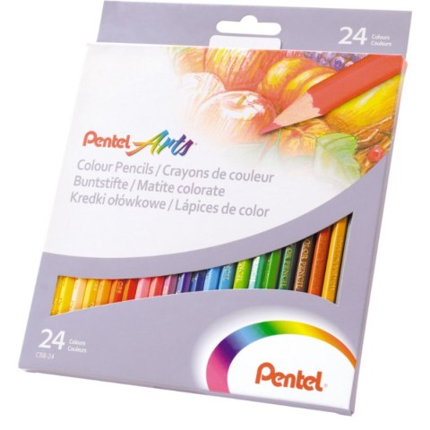 Zestaw pastele Pentel PTS15/BN15 pastele + długopis żelowy Zestaw pastele Pentel PTS15/BN15 pastele + długopis żelowy