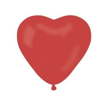 Balon kształty serca Godan serce czerwony 100 szt (CR6/45) Balon kształty serca Godan serce czerwony 100 szt (CR6/45)