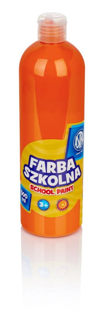 Farby plakatowe Astra kolor: pomarańczowy 500ml 1 kolor. (301112007) Farby plakatowe Astra kolor: pomarańczowy 500ml 1 kolor. (301112007)