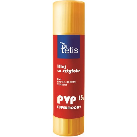 Klej w sztyfcie Tetis PVP 15g (BG100-B) Klej w sztyfcie Tetis PVP 15g (BG100-B)