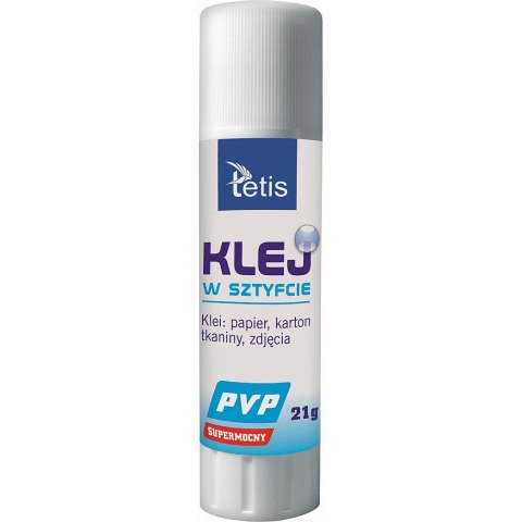 Klej w sztyfcie Tetis PVP 21g (BG112-G) Klej w sztyfcie Tetis PVP 21g (BG112-G)
