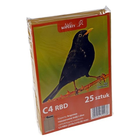 Koperta WZ Eurocopert hk C4 brązowa [mm:] 229x324 25 sztuk