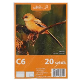 Koperta WZ Eurocopert OKP SK C6 biały okno prawe 20 sztuk