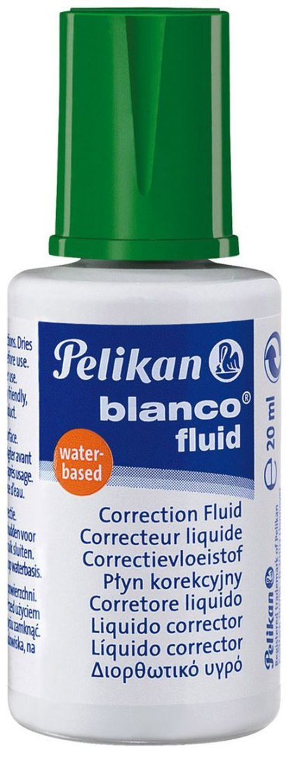 Korektor w płynie (z pędzelkiem) Pelikan Blanco 344895 20ml (300001161) Korektor w płynie (z pędzelkiem) Pelikan Blanco 344895 20ml (300001161)