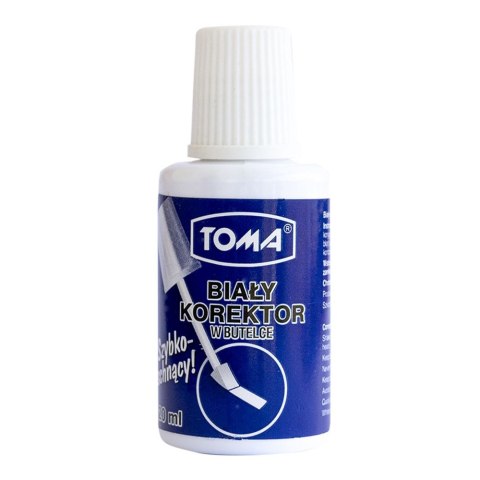 Korektor w płynie (z pędzelkiem) Toma 20ml (TO-018 0 2) Korektor w płynie (z pędzelkiem) Toma 20ml (TO-018 0 2)