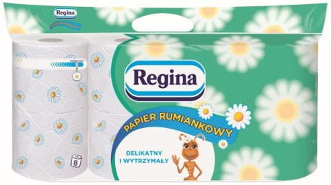 Papier toaletowy A`8 kolor: biały 8 szt Regina (406774) Papier toaletowy A`8 kolor: biały 8 szt Regina (406774)