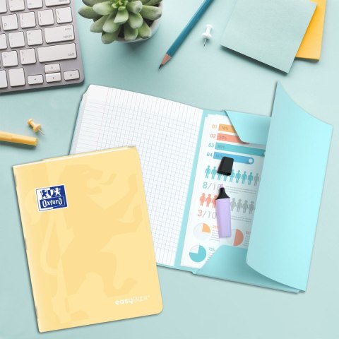 Zeszyt EASYBOOK PASTEL A5 60k. 90g linia Oxford (400161236) Zeszyt EASYBOOK PASTEL A5 60k. 90g linia Oxford (400161236)