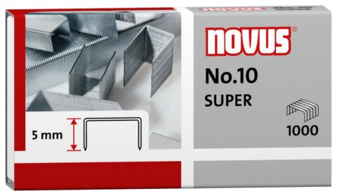 Zszywki 10 Novus No.10 1000 szt (040-0003) Zszywki 10 Novus No.10 1000 szt (040-0003)