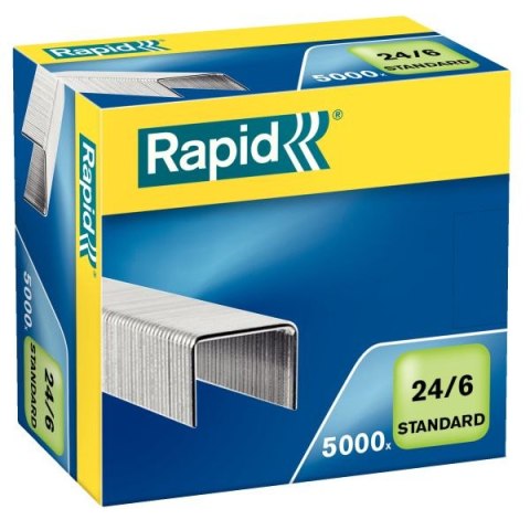 Zszywki 24/6 Rapid 24/6 5000 szt (24859800) Zszywki 24/6 Rapid 24/6 5000 szt (24859800)