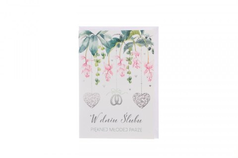 Kartka składana ŚLUB Extra B6 Pol-mak (b6x) Kartka składana ŚLUB Extra B6 Pol-mak (b6x)