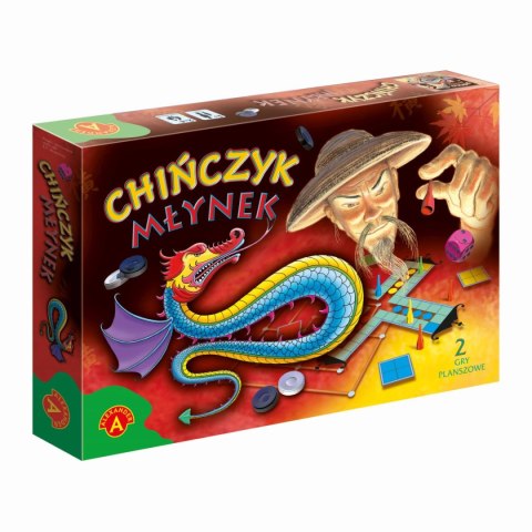 Gra planszowa chińczyk/młynek Alexander (5906018000511) Gra planszowa chińczyk/młynek Alexander (5906018000511)