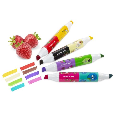 Marker permanentny Kidea Giant zapachowy, 2-stronny mix ścięta końcówka (MGZ2KKAD) Marker permanentny Kidea Giant zapachowy, 2-stronny mix ścięta końcówka (MGZ2KKAD)