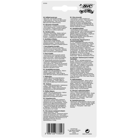 Pióro wieczne Easyclic Standard Bic Pióro wieczne Easyclic Standard Bic