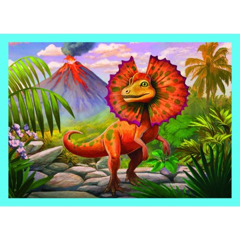 Puzzle Dinozaury 4w1 4w1 el. Trefl (34609)