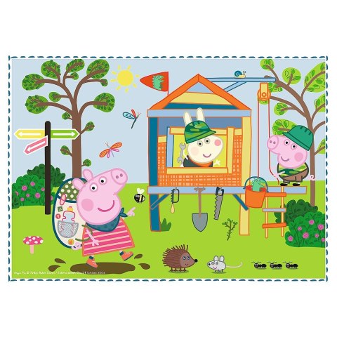 Puzzle Peppa Pig 4w1 el. Trefl (34359)