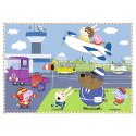 Puzzle Peppa Pig 4w1 el. Trefl (34359)