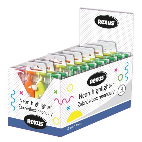 Zakreślacz neonowy wkład mix Beniamin (4644)