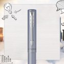 Ekskluzywne pióro tłoczkowe Parker VECTOR XL M silver (2159745)