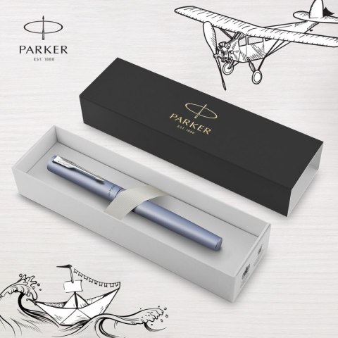 Ekskluzywne pióro tłoczkowe Parker VECTOR XL M silver (2159745) Ekskluzywne pióro tłoczkowe Parker VECTOR XL M silver (2159745)
