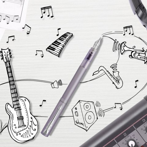 Ekskluzywne pióro tłoczkowe Parker VECTOR XL M silver (2159745) Ekskluzywne pióro tłoczkowe Parker VECTOR XL M silver (2159745)