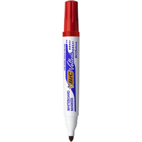 Marker suchościeralny Bic Velleda Ecolutions 1701 czerwony 1,5mm okrągła końcówka (904939) Marker suchościeralny Bic Velleda Ecolutions 1701 czerwony 1,5mm okrągła końcówka (904939)