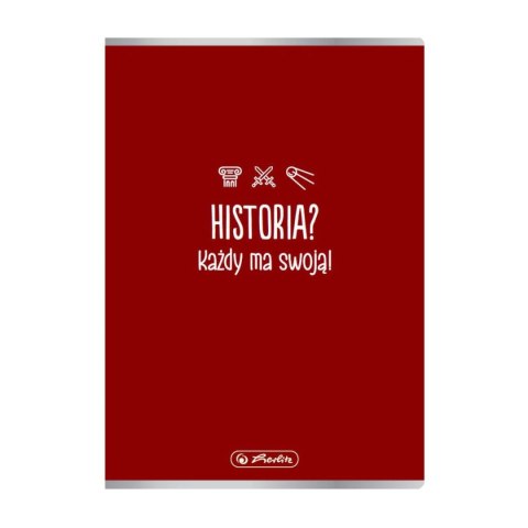 Zeszyt Herlitz Historia 9577362 A5 60k. krata (400197995)