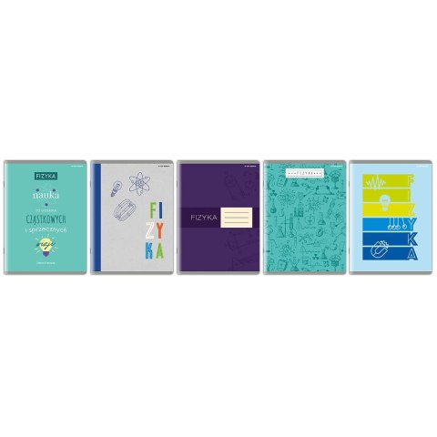 Zeszyt fizyka A5 60k. 80g krata [mm:] 150x210 TOP-2000 (400160589)