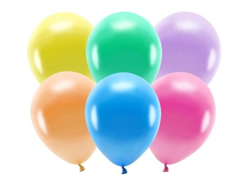 Balon gumowy Partydeco Metalizowane Eco Balloons mix 260mm (ECO26M-000) Balon gumowy Partydeco Metalizowane Eco Balloons mix 260mm (ECO26M-000)