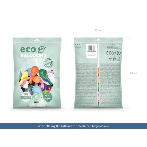 Balon gumowy Partydeco Metalizowane Eco Balloons mix 260mm (ECO26M-000) Balon gumowy Partydeco Metalizowane Eco Balloons mix 260mm (ECO26M-000)