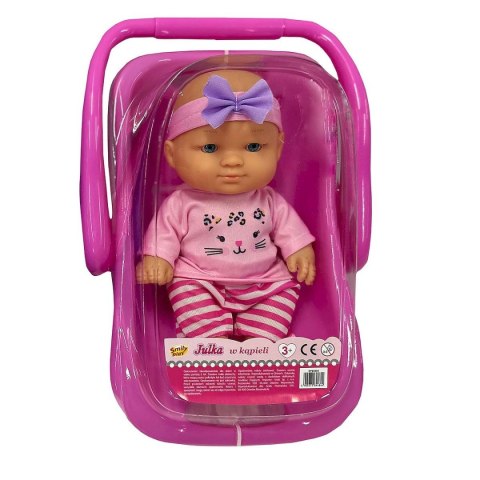 Lalka Julka w nosidełku Smily Play (SP84484) Lalka Julka w nosidełku Smily Play (SP84484)