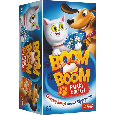 Gra planszowa Trefl Boom Boom Psiaki i Kociaki (01993) Gra planszowa Trefl Boom Boom Psiaki i Kociaki (01993)