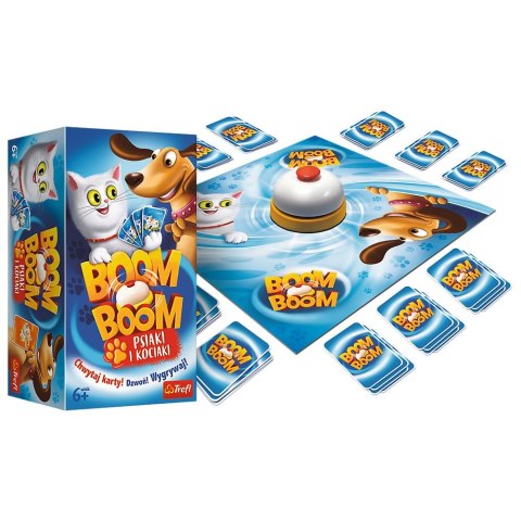 Gra planszowa Trefl Boom Boom Psiaki i Kociaki (01993) Gra planszowa Trefl Boom Boom Psiaki i Kociaki (01993)