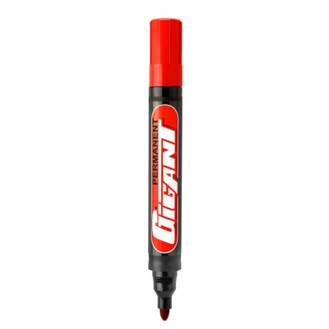 Marker permanentny Kamet permanent GIGANT czerwony 1,5-2,5mm okrągła końcówka (K-1069) Marker permanentny Kamet permanent GIGANT czerwony 1,5-2,5mm okrągła końcówka (K-1069)