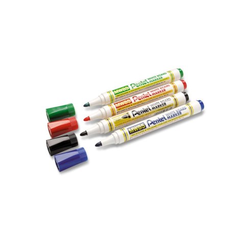 Marker suchościeralny Pentel czarny 1,9mm okrągła końcówka Marker suchościeralny Pentel czarny 1,9mm okrągła końcówka