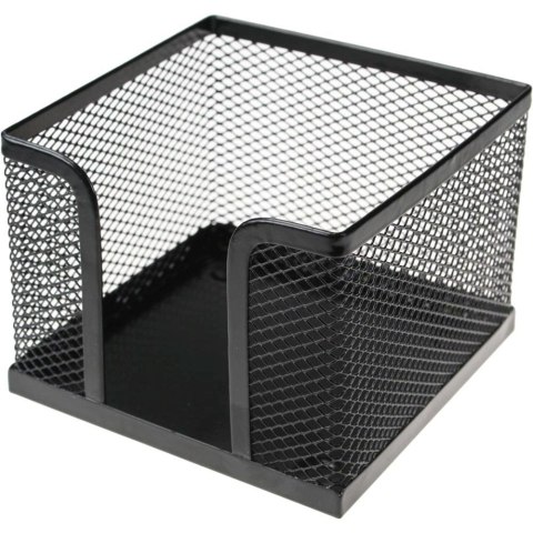 Pojemnik na karteczki Titanum metalowy 10x10x7,5 cm czarny (M-701B) Pojemnik na karteczki Titanum metalowy 10x10x7,5 cm czarny (M-701B)