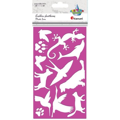 Szablon Titanum Craft-Fun Series Animals (DIY2100) Szablon Titanum Craft-Fun Series Animals (DIY2100)