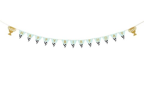 Girlanda Partydeco Happy Birthday Puchary, 2.5 m (GRL109) Girlanda Partydeco Happy Birthday Puchary, 2.5 m (GRL109)