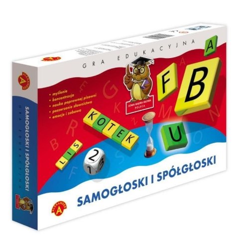 Gra edukacyjna Alexander Sowa Mądra Głowa (0458) Gra edukacyjna Alexander Sowa Mądra Głowa (0458)