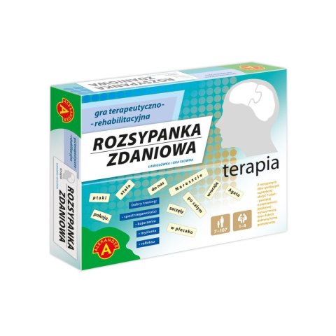 Gra logiczna TERAPIA Rozsypanka zdaniowa Alexander Gra logiczna TERAPIA Rozsypanka zdaniowa Alexander