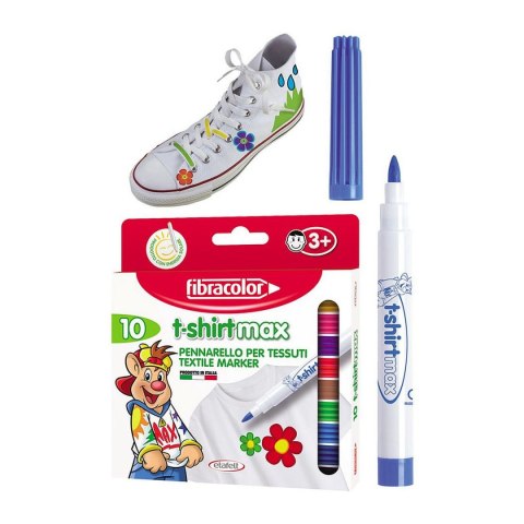 Marker specjalistyczny Fibracolor t-SHIRT mix okrągła końcówka Marker specjalistyczny Fibracolor t-SHIRT mix okrągła końcówka