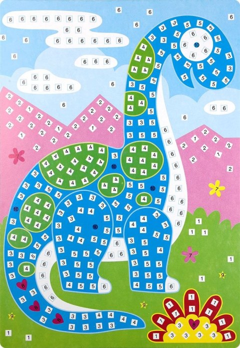 Mozaika Fun&Joy standard DINOZAUR (FJBEVA805) Mozaika Fun&Joy standard DINOZAUR (FJBEVA805)