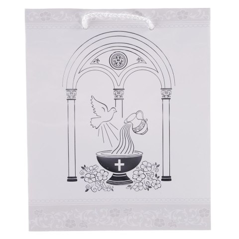 Torba prezentowa torebka chrzest [mm:] 190x230x 100 Merigraf (T4)