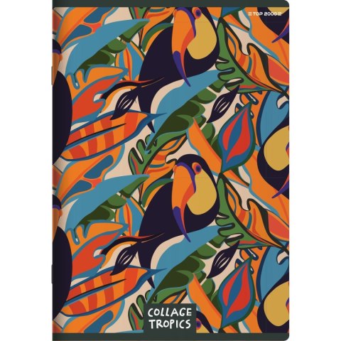 Zeszyt Top 2000 COLLAGE TROPICS A5 96k. 70g linia (400157940) Zeszyt Top 2000 COLLAGE TROPICS A5 96k. 70g linia (400157940)