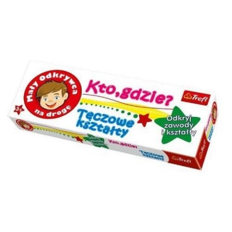 Gra edukacyjna Mały Odkrywca Tęczowe kształty Trefl (01240)